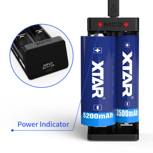 MC2 Charger XTAR Power Indicator